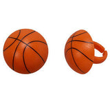 12 Basketball Cupcake Rings - NBA College Sports NCAA SEC