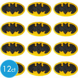 12 BATMAN Icing Decorations