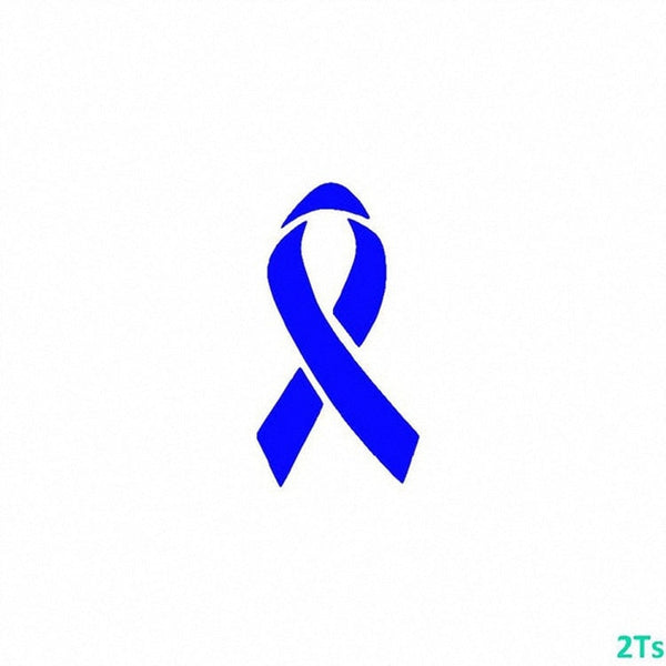 Awareness Ribbon - 2 T's Stencils - Cookies Royal Icing Airbrush Cookie Decorating Cakes Etc