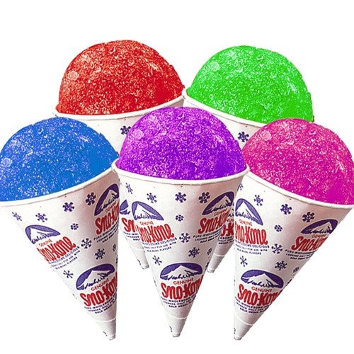 Sno-Kone Shave Ice Cups 6OZ- Gold Medal 200 per tube