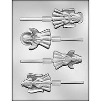 Angel 3" Sucker Chocolate Hard Candy Mold -  Ice Tray Soap Making Plaster Crafting Concrete Crafts FREE Shipping CUSA