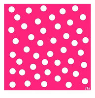 Polka Dots LARGE Background Stencil - 2 T's Stencils - Cookies Royal Icing Airbrush Cookie Decorating Cakes Etc