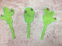 Cactus/ Cacti Cupcake Picks
