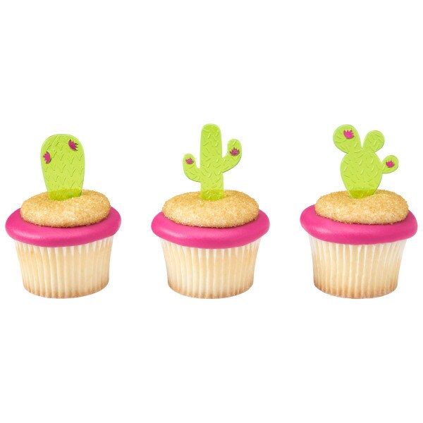 Cactus/ Cacti Cupcake Picks