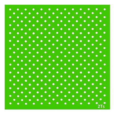 Polka Dots SMALL Background Stencil -2 T's Stencils - Cookies Royal Icing Airbrush Cookie Decorating Cakes Etc