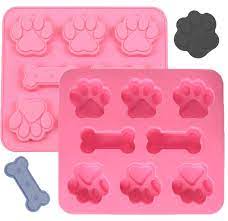 MOLD Silicone Dog Paws and Doggy Bones