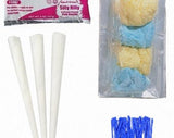 Cotton Candy Kit 8oz Flossugar, 10 Cones, 10 Bags
