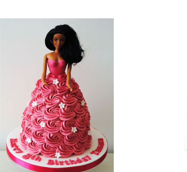 Doll Cake Top Dark Skin