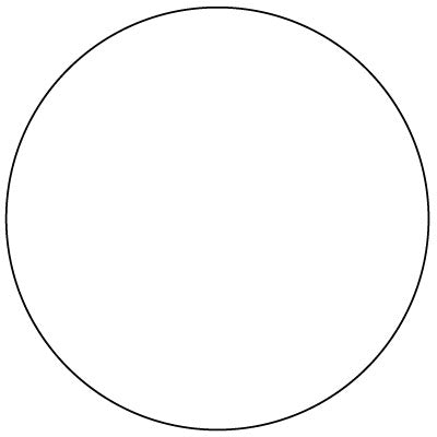 Cake BOARD Round 8" White Waxed Grease Resistant Case of 100