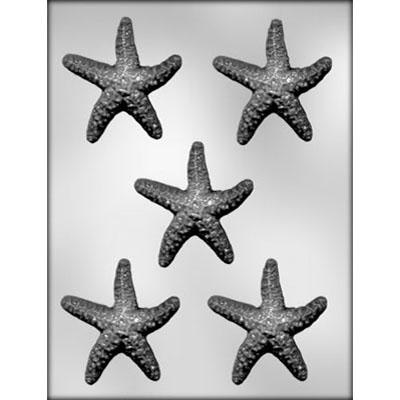 Starfish Candy Mold 3" -FREE SHIPPING CUSA