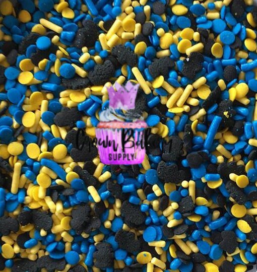 Ultimate Bat Sprinkles Mix 2 oz 4 oz 6 oz - Cake Decorating Cookies Cupcakes