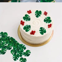 Edible Leaf Decoration 12 pack