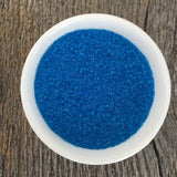 Sanding Sugar BLUE 2- 6 oz Cupcake Ice Cream Sprinkles