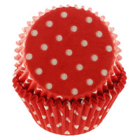 Red Polka Dots Cupcake Liners 60CT