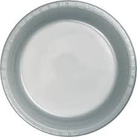 Plate Clear Touch of Color 7" 50ct
