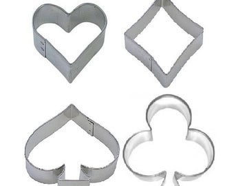 Card Set 3.5" Cookie Cutter Set