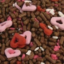 HEART Sprinkles & Jimmies 1-6oz Valentine's Cake Decorating Cupcake Cookies Cakepops