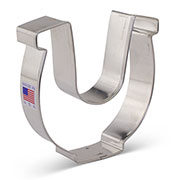 Horseshoe Cookie Cutter 3 3/4" x 4"