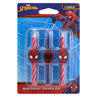 Candle Spiderman (6 candles per pack)