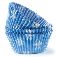 Snowflake Pink 24 Standard Cupcake Liners