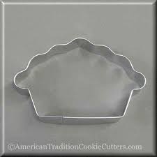 PIE METAL COOKIE CUTTER 4.5"