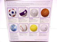 Sports Ball 6"  Pan 3D Baseball, Basketball, Soccer, Volleyball, Golf, Tennis