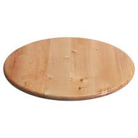 Turntable 15" Solid Wood Cake, Craft, Lazy Susan,
