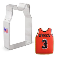 Jersey 4" Cookie Cutter