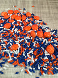 Basketball Sprinkles Mix (6 Color Options)