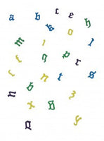 Old English Letters- lower case cutters