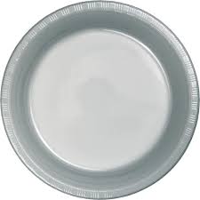 Plate CLEAR PLASTIC 9" 50ct Medium Grade