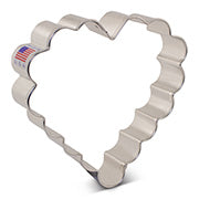 Scalloped Heart 5" Cookie Cutter