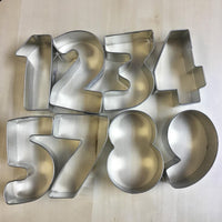 Numbers Cookie Cutter Set 0-9 (9 PIECES)