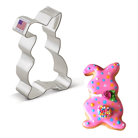 Floppy Bunny 3.75" Cookie Cutter - Easter Bunny Spring Rabbit
