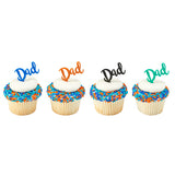 Dad 12 Cupcake Picks