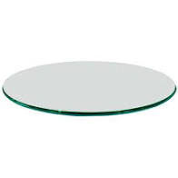 Rental GLASS TABLE TOP 36" Round