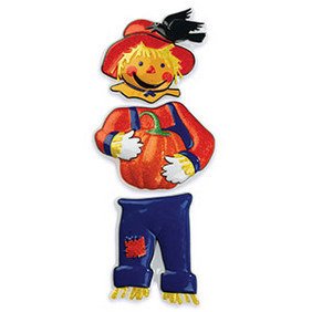 Scarecrow Pop Top - Cake Plaque Pick Topper Give Thanks