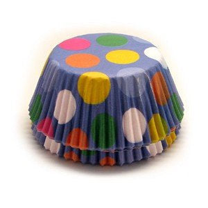 50 Wilton Baking Cups Dazzling Dots - Cupcake Liners