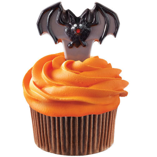 Wilton Bat Candypick Chocolate Mold - Cupcake Picks Halloween