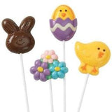 Wilton Fuzzy Bunny Lollipop Chocolate Mold - Discontinued Easter Sucker