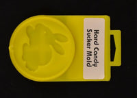 2.75" Flat Sucker Hard Candy Mold - Rabbit - Lorann