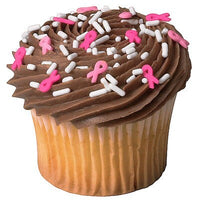 Pink Ribbon Mix Sprinkles 2 oz 4 oz 6 oz -  Cake Decorating Cookies Cupcakes
