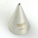 Decorating Tip #1 - Stainless Steel - Cake Piping Royal Icing Mini Round Lettering