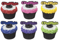 12 Congrats Cupcake Picks - Graduation College High School Kindergarten