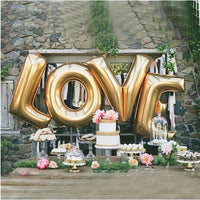 GIANT 40" LOVE Balloons W/Pump (2 Colors)