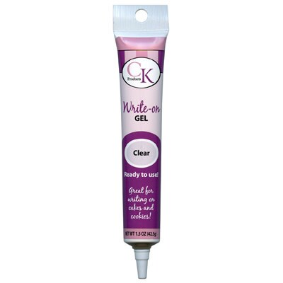 DC Clear Write On Gel 1.5 oz Tube - Piping Gel  Cake Decorating Write On Gel Lettering Ready to Use Kosher