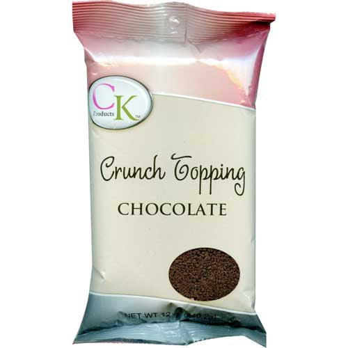 Crunch Topping Chocolate 12 oz bag - Cake Decorating Cookies Cupcakes