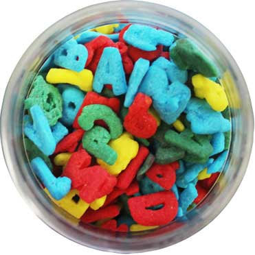 Alphabet Sprinkles 1-6oz