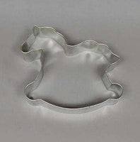 Rocking Horse 3.75" Cookie Cutter - Baby Shower It's A Boy Girl