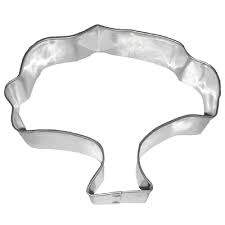 Tree 3.75" Cookie Cutter - Outdoors Picnic Summer Spring Forest Woods